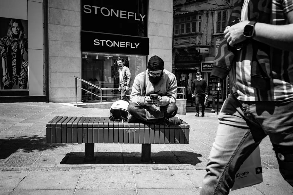 Street Photography in Valletta, Malta - Photo No. 2646 by Przemek Wozny