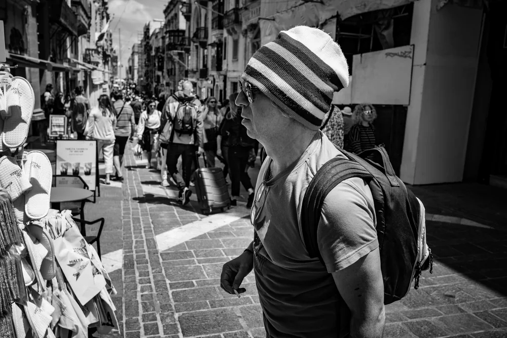 Street Photography in Valletta, Malta - Photo No. 2749 by Przemek Wozny