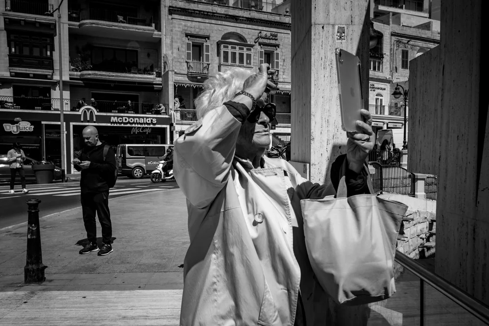 Street Photography in Valletta, Malta - Photo No. 9432 by Przemek Wozny