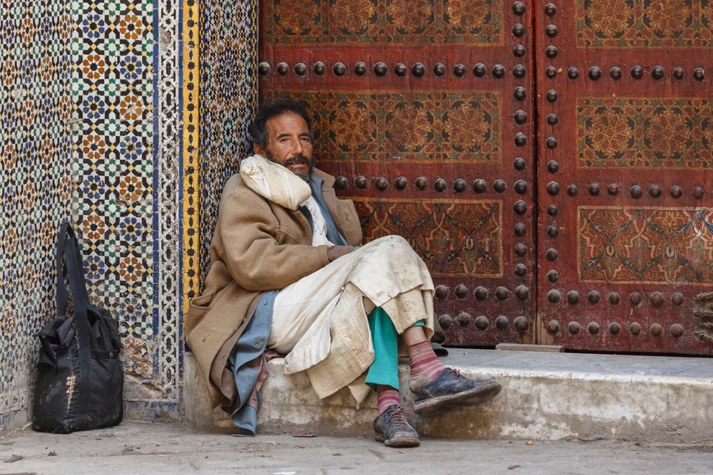 Street Photography in Fes, Morocco - Photo No. 5901 by Przemek Wozny