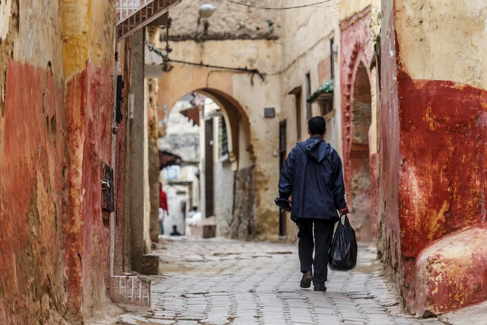 Street Photography in Meknes, Morocco - Photo No. 6775 by Przemek Wozny