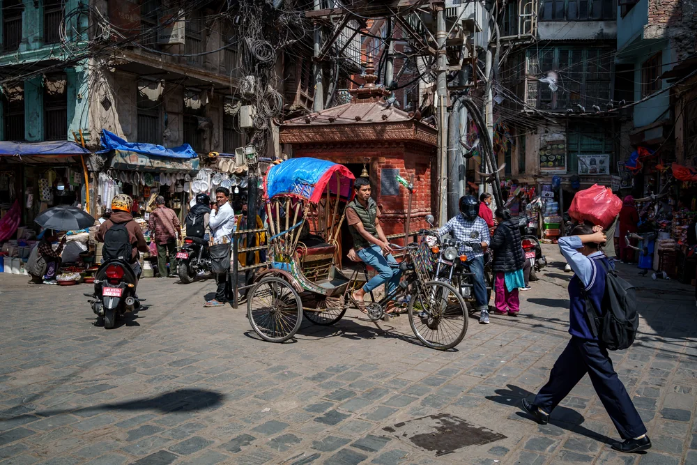 Street photography in Kathmandu, Nepal
