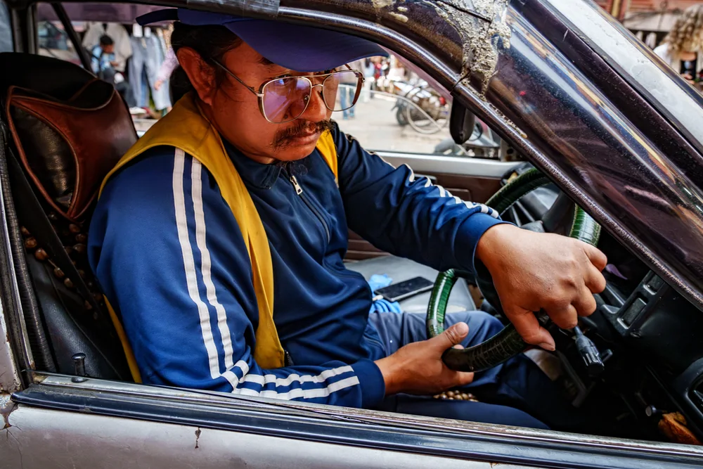 Street Photography in Kathmandu, Nepal - Photo No. 0539 by Przemek Wozny