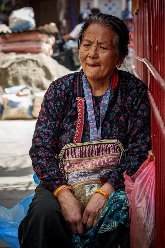 Street Photography in Kathmandu, Nepal - Photo No. 0585 by Przemek Wozny