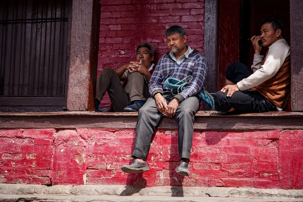 Street Photography in Kathmandu, Nepal - Photo No. 0696 by Przemek Wozny