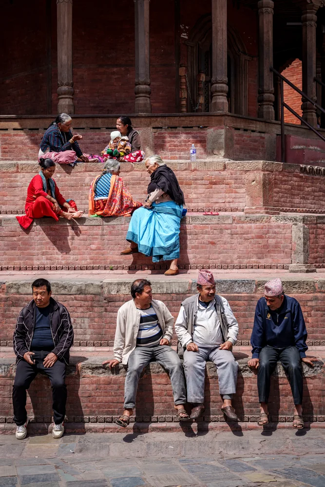 Street Photography in Kathmandu, Nepal - Photo No. 0819 by Przemek Wozny
