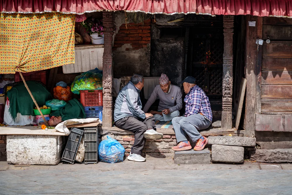Street Photography in Kathmandu, Nepal - Photo No. 0848 by Przemek Wozny