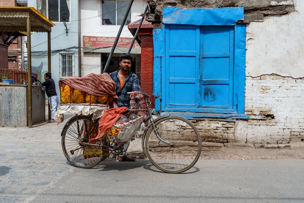 Street Photography in Kathmandu, Nepal - Photo No. 0968 by Przemek Wozny