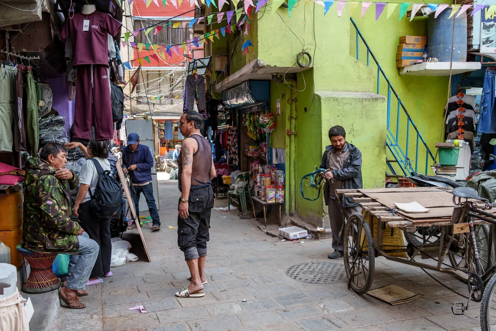 Street Photography in Kathmandu, Nepal - Photo No. 1474 by Przemek Wozny