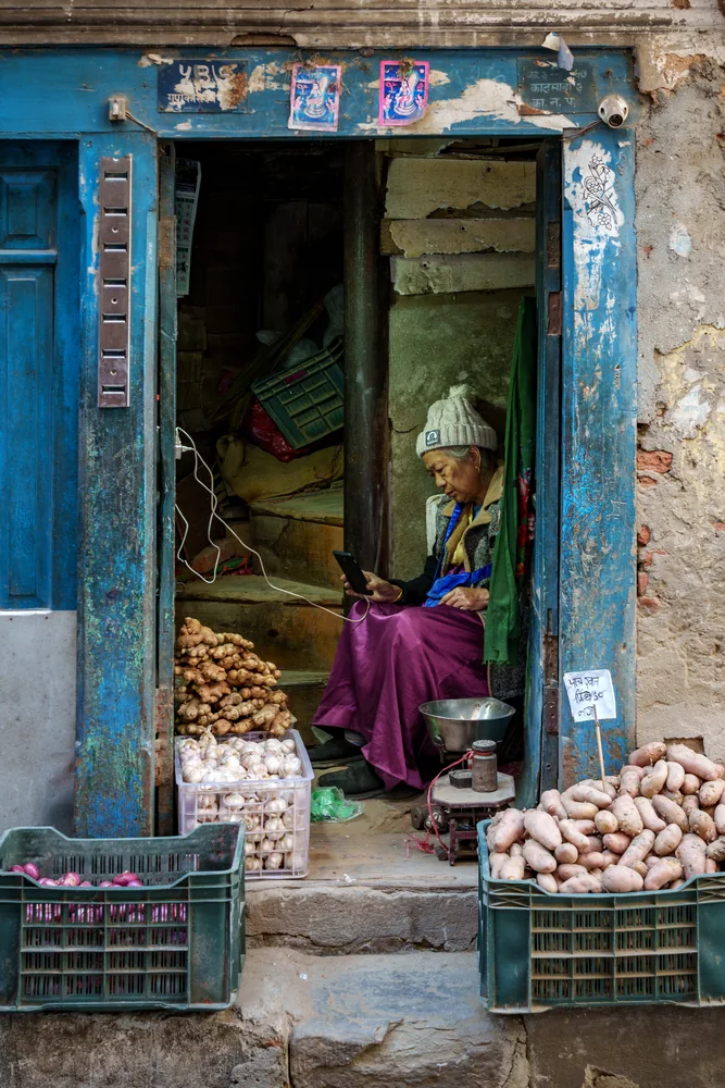 Street Photography in Kathmandu, Nepal - Photo No. 1510 by Przemek Wozny