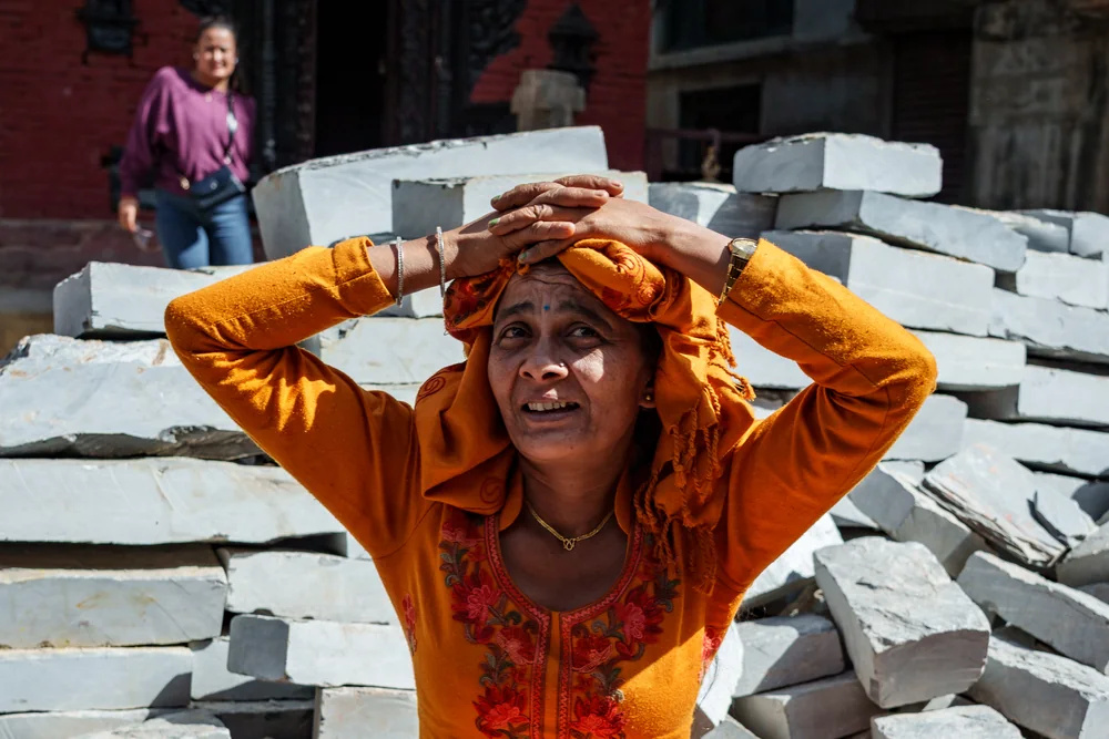 Street Photography in Kathmandu, Nepal - Photo No. 1534 by Przemek Wozny