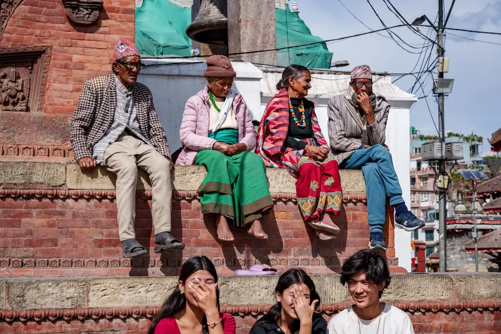 Street Photography in Kathmandu, Nepal - Photo No. 1579 by Przemek Wozny