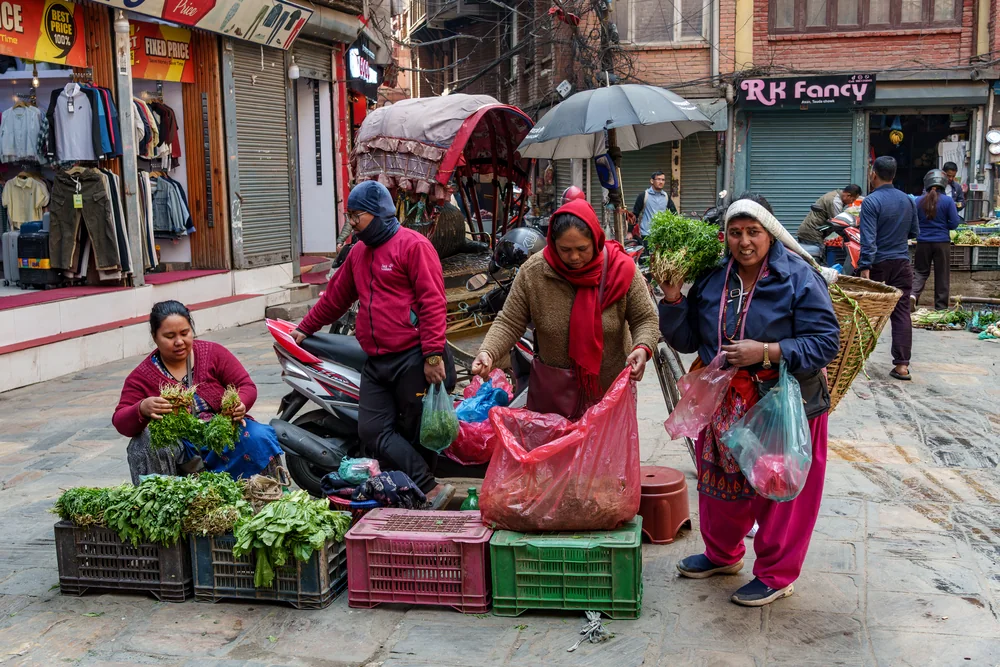 Street Photography in Kathmandu, Nepal - Photo No. 3671 by Przemek Wozny
