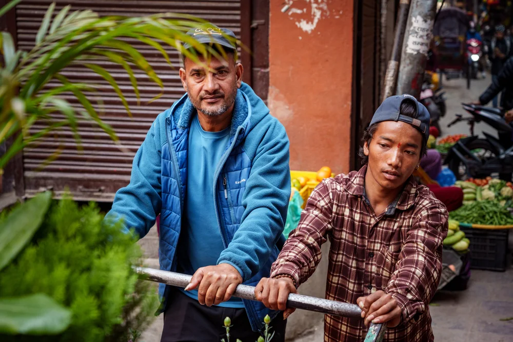 Street Photography in Kathmandu, Nepal - Photo No. 3689 by Przemek Wozny