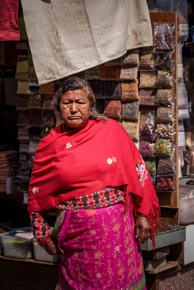 Street Photography in Kathmandu, Nepal - Photo No. 3796 by Przemek Wozny