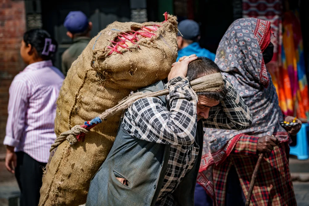 Street Photography in Kathmandu, Nepal - Photo No. 3887 by Przemek Wozny