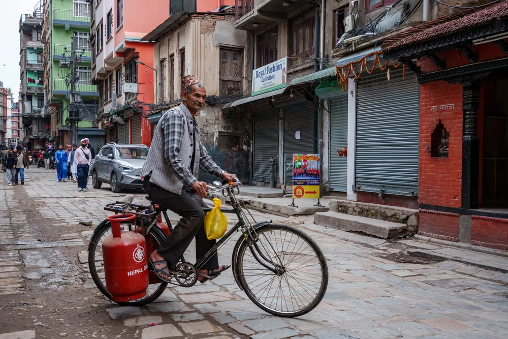 Street Photography in Kathmandu, Nepal - Photo No. 4165 by Przemek Wozny