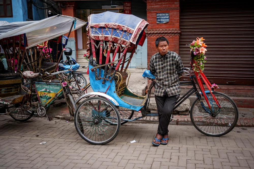 Street Photography in Kathmandu, Nepal - Photo No. 4207 by Przemek Wozny