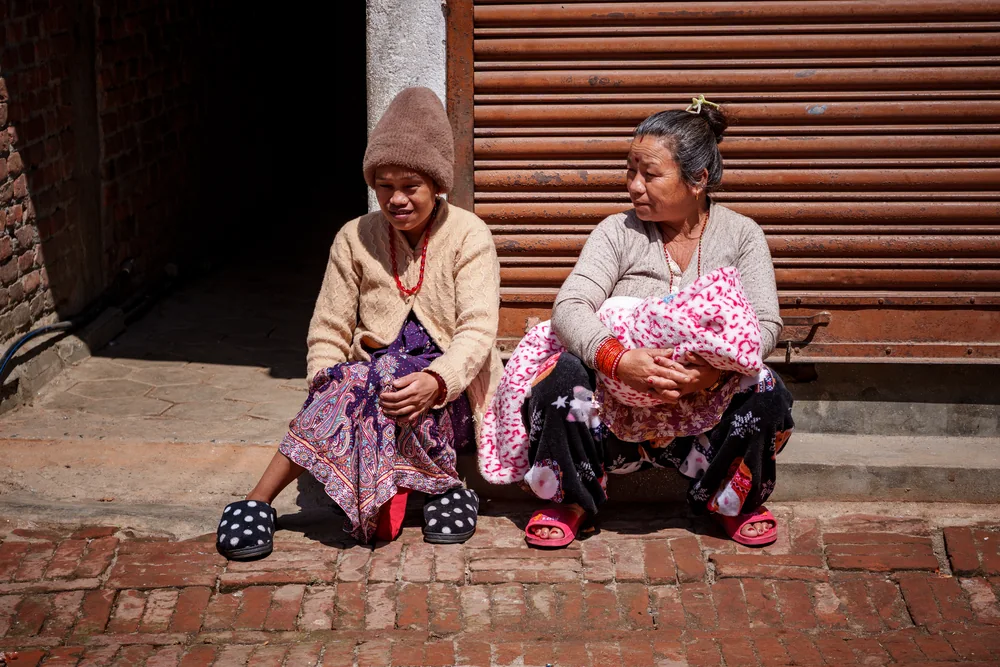Street Photography in Kathmandu, Nepal - Photo No. 4360 by Przemek Wozny