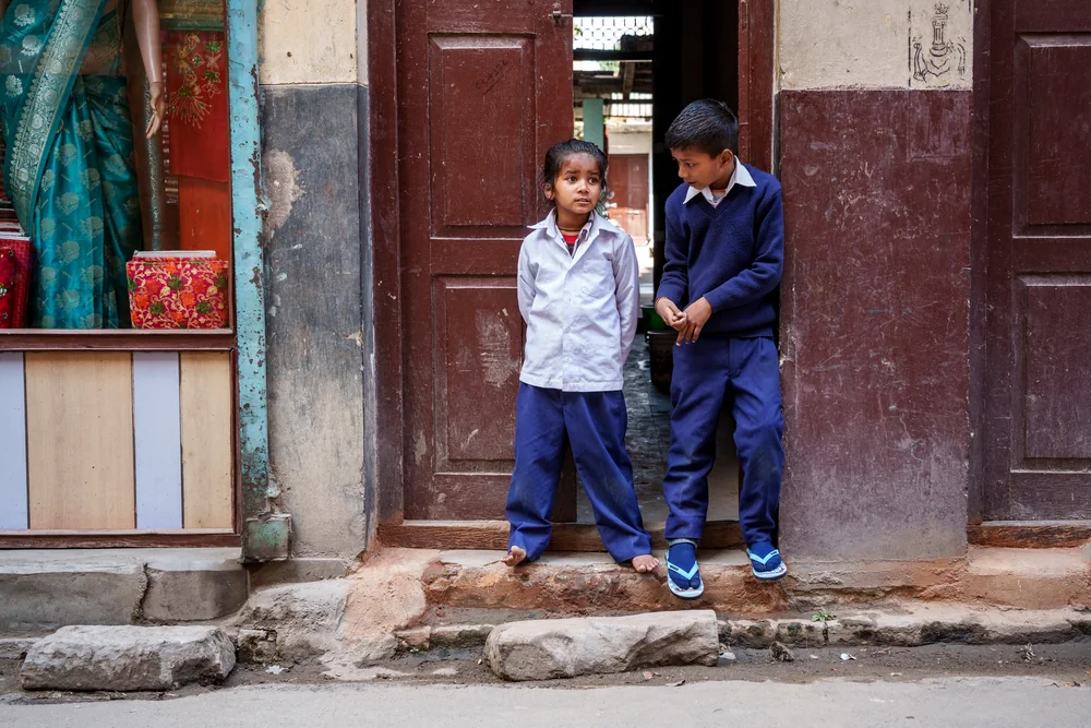 Street Photography in Kathmandu, Nepal - Photo No. 4449 by Przemek Wozny