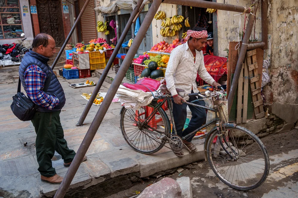 Street Photography in Kathmandu, Nepal - Photo No. 4455 by Przemek Wozny