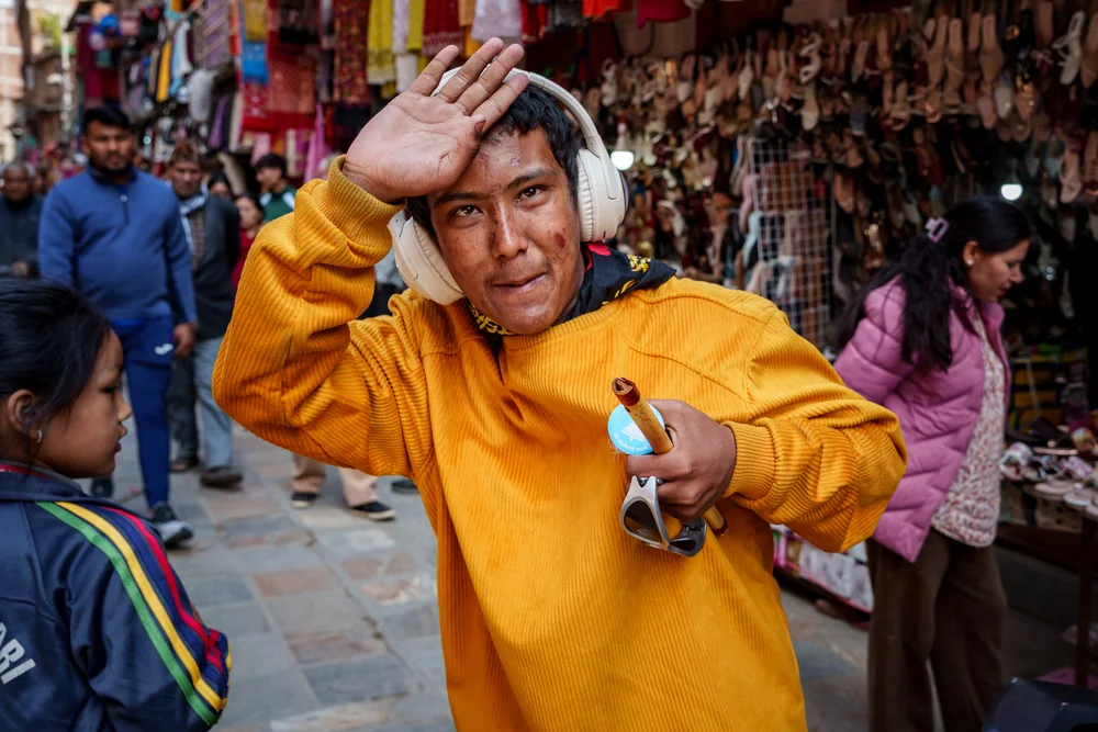 Street photography in Kathmandu, Nepal