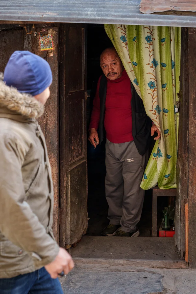 Street Photography in Kathmandu, Nepal - Photo No. 9849 by Przemek Wozny