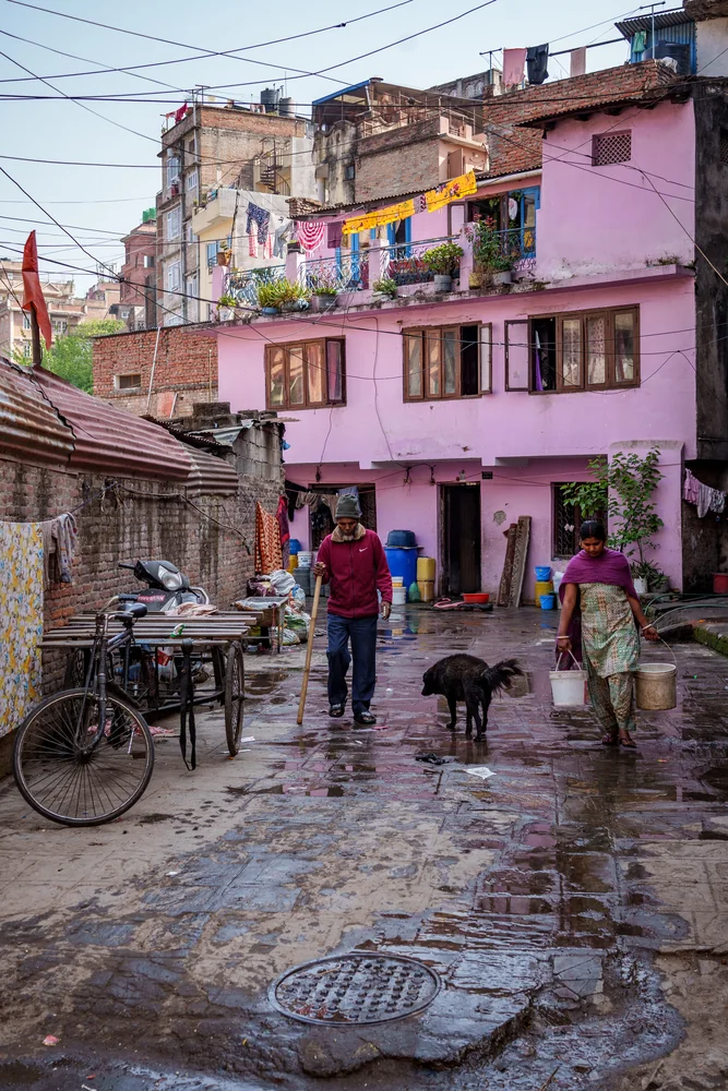 Street Photography in Kathmandu, Nepal - Photo No. 9854 by Przemek Wozny