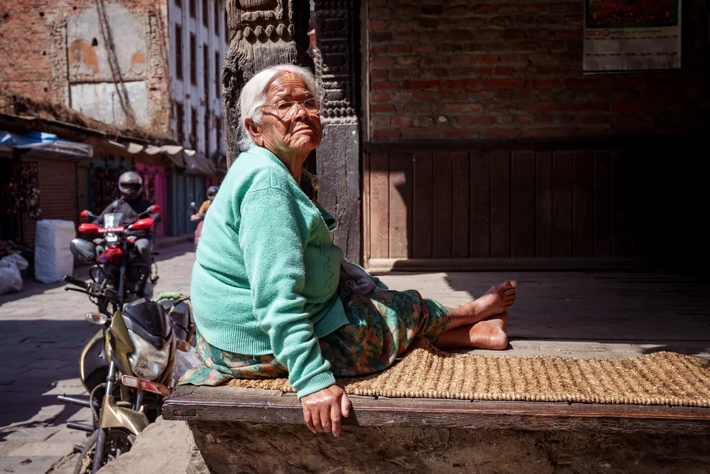 Street photography in Bhaktapur, Nepal