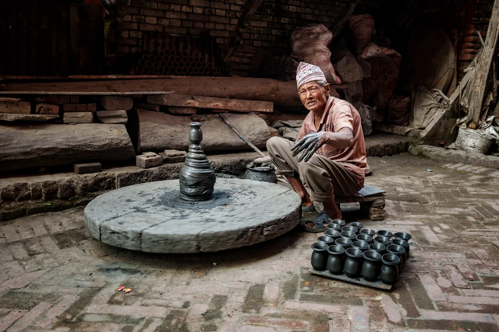 Street photography in Bhaktapur, Nepal