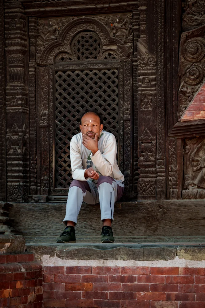 Street Photography in Bhaktapur, Nepal - Photo No. 3166 by Przemek Wozny