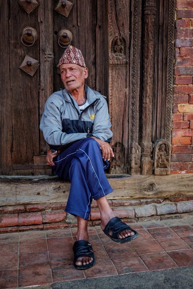 Street Photography in Patan, Nepal - Photo No. 2064 by Przemek Wozny