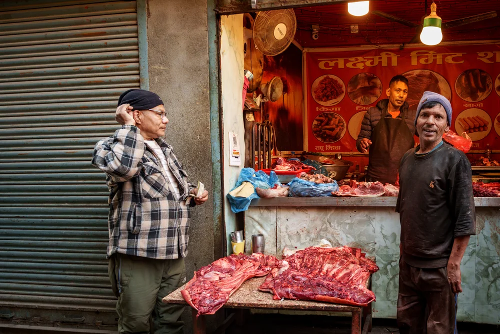 Street photography in Patan, Nepal