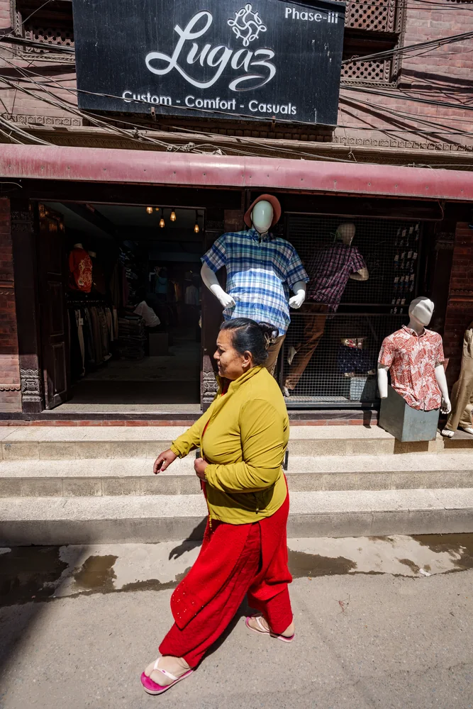 Street Photography in Patan, Nepal - Photo No. 2196 by Przemek Wozny