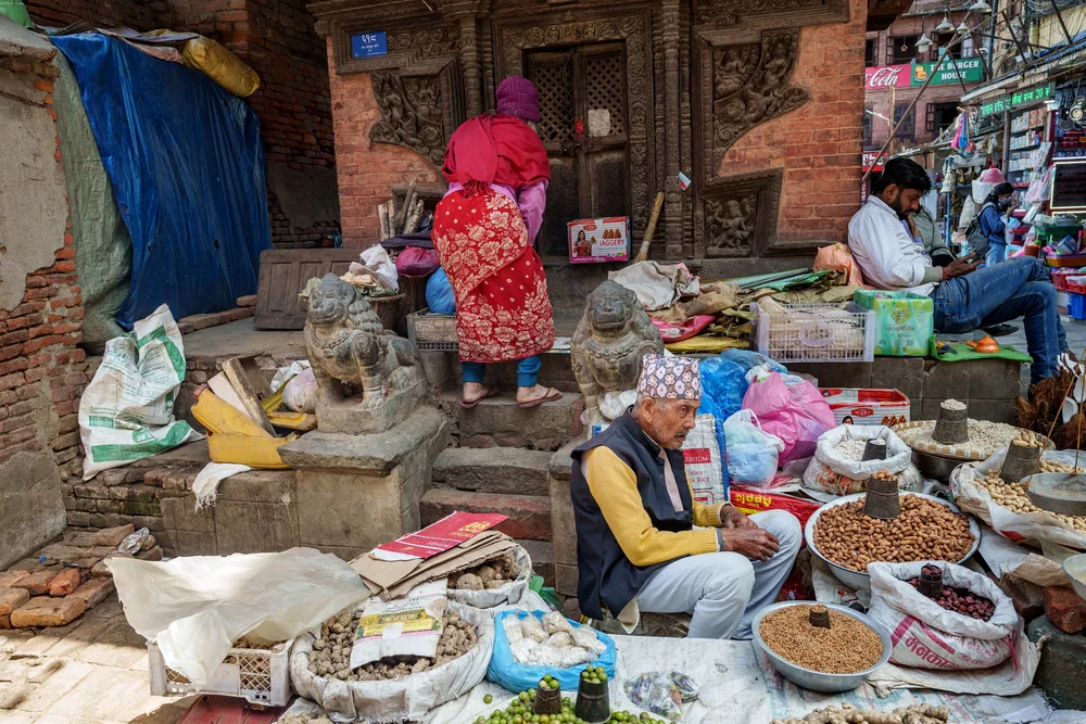 Street Photography in Patan, Nepal - Photo No. 2230 by Przemek Wozny