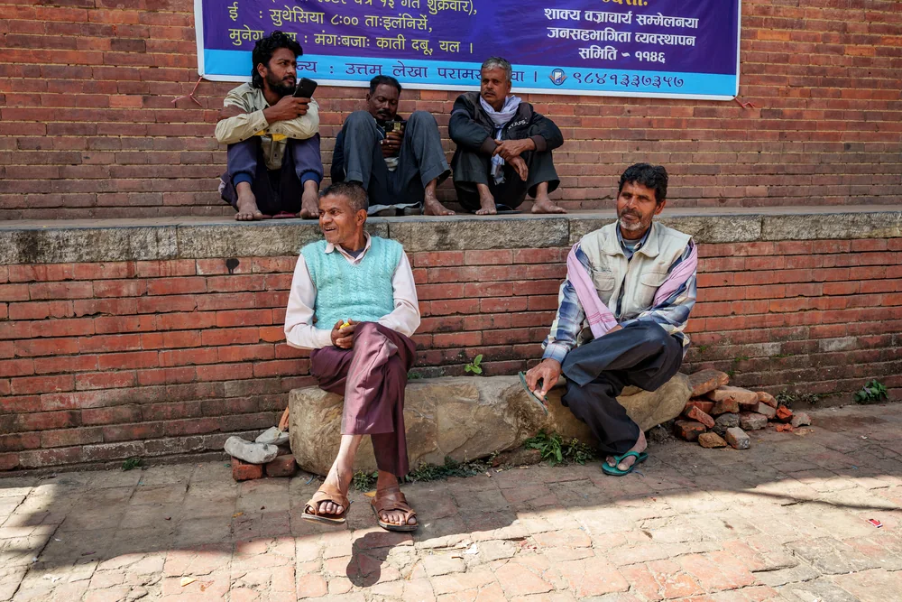 Street Photography in Patan, Nepal - Photo No. 2433 by Przemek Wozny