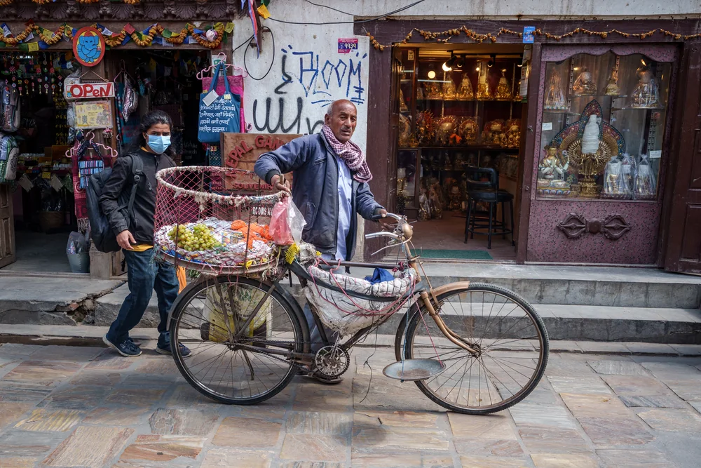 Street Photography in Patan, Nepal - Photo No. 2615 by Przemek Wozny