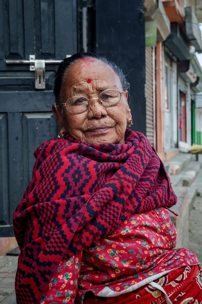 Street photography in Patan, Nepal