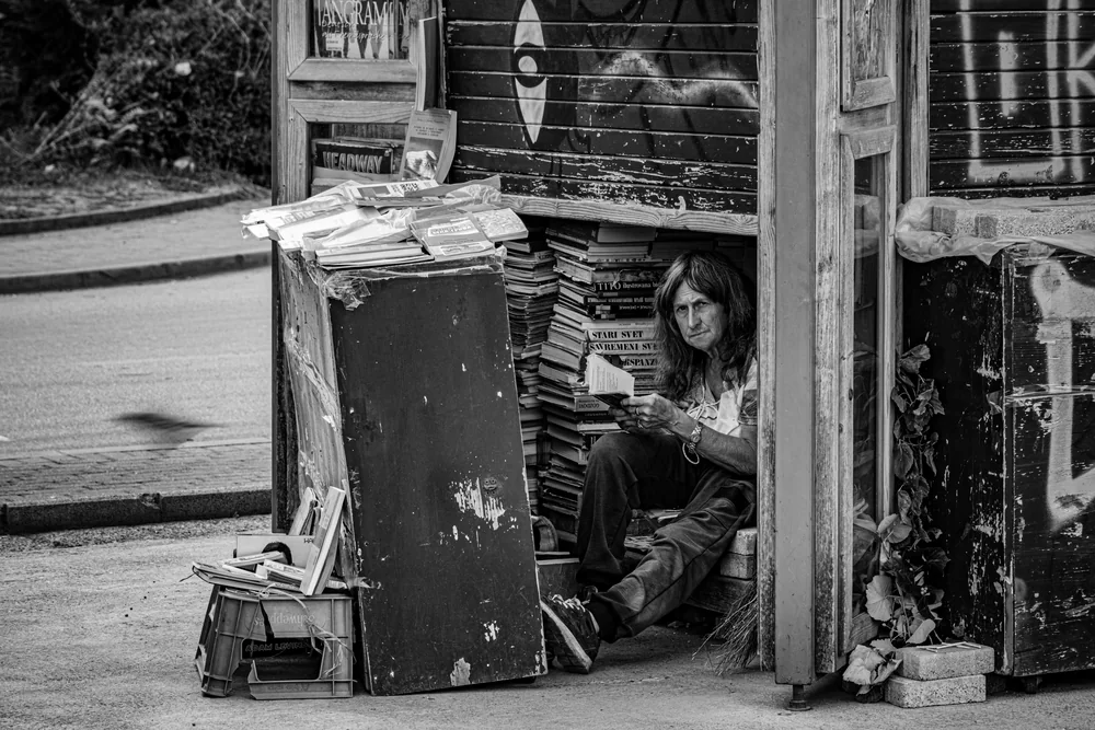Street Photography in Skopje, North Macedonia - Photo No. 7902 by Przemek Wozny