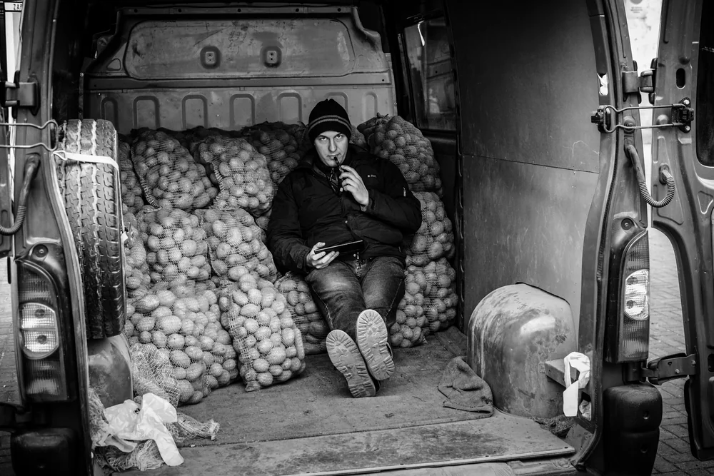 Street Photography in Lodz, Poland - Photo No. 0194 by Przemek Wozny