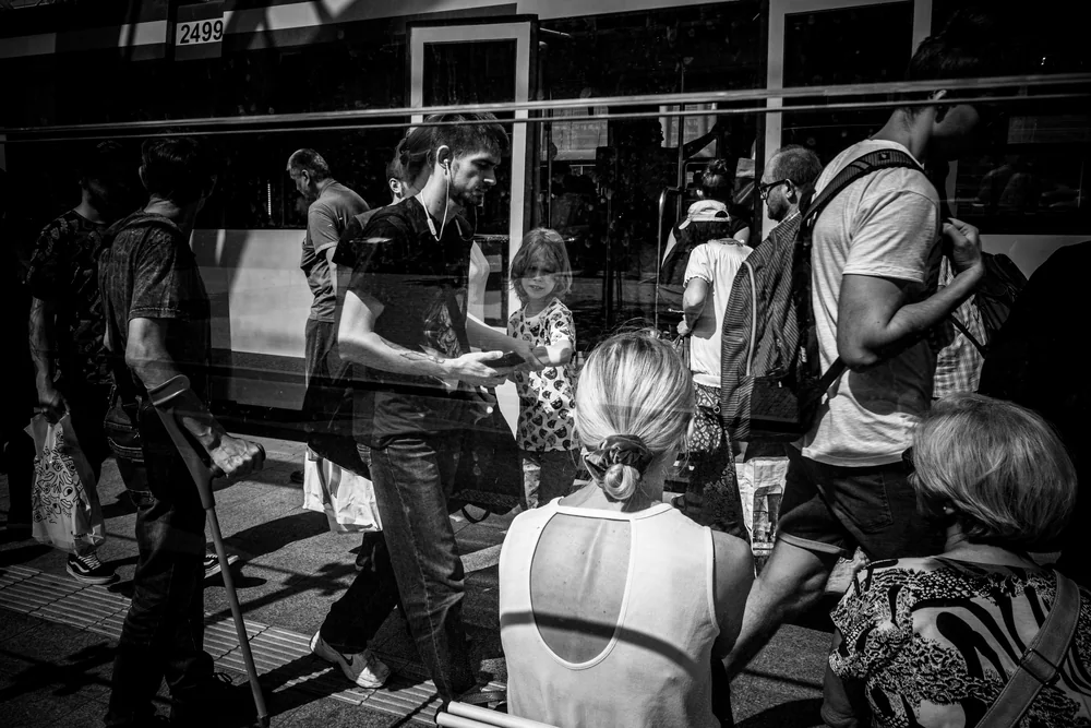 Street Photography in Lodz, Poland - Photo No. 0831 by Przemek Wozny