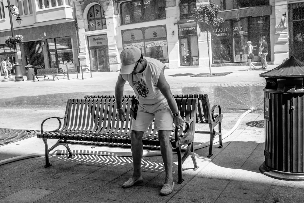Street Photography in Lodz, Poland - Photo No. 1195 by Przemek Wozny