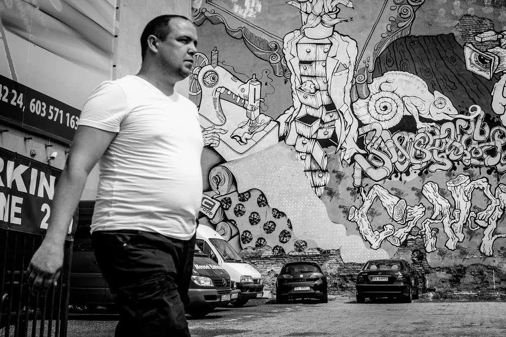 Street Photography in Lodz, Poland - Photo No. 1240 by Przemek Wozny