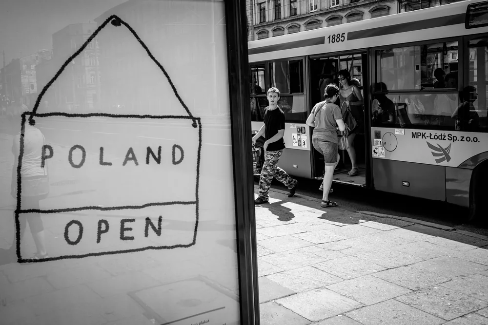 Street Photography in Lodz, Poland - Photo No. 1244 by Przemek Wozny