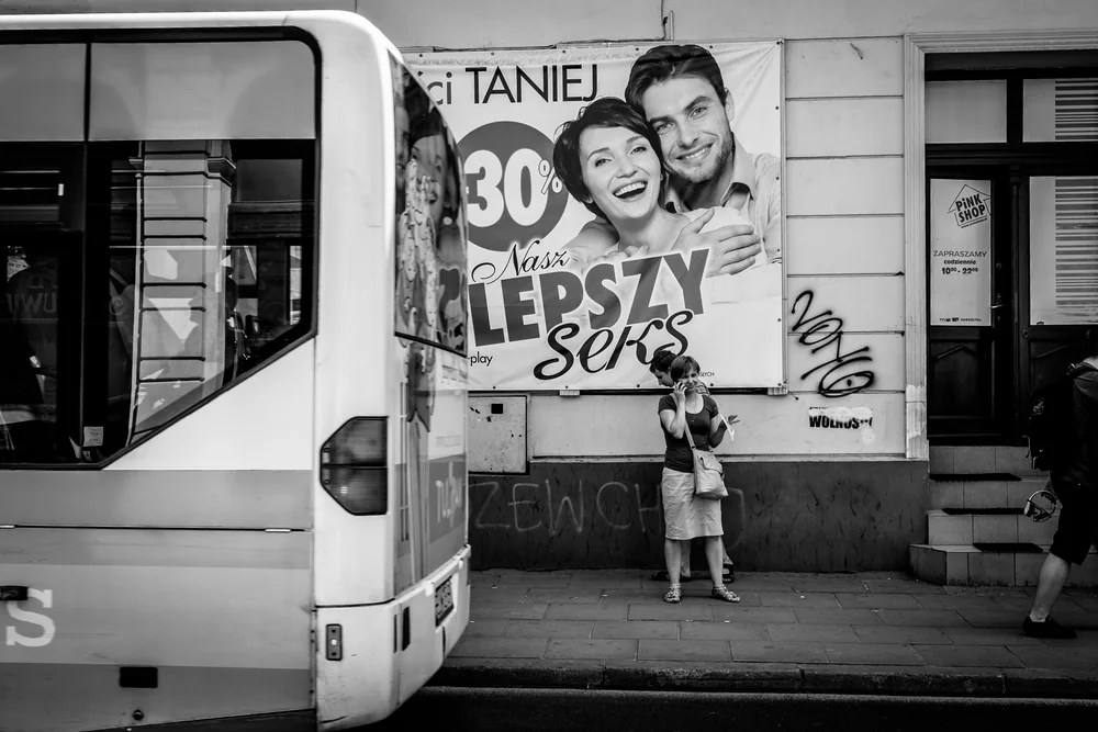 Street Photography in Lodz, Poland - Photo No. 1252 by Przemek Wozny