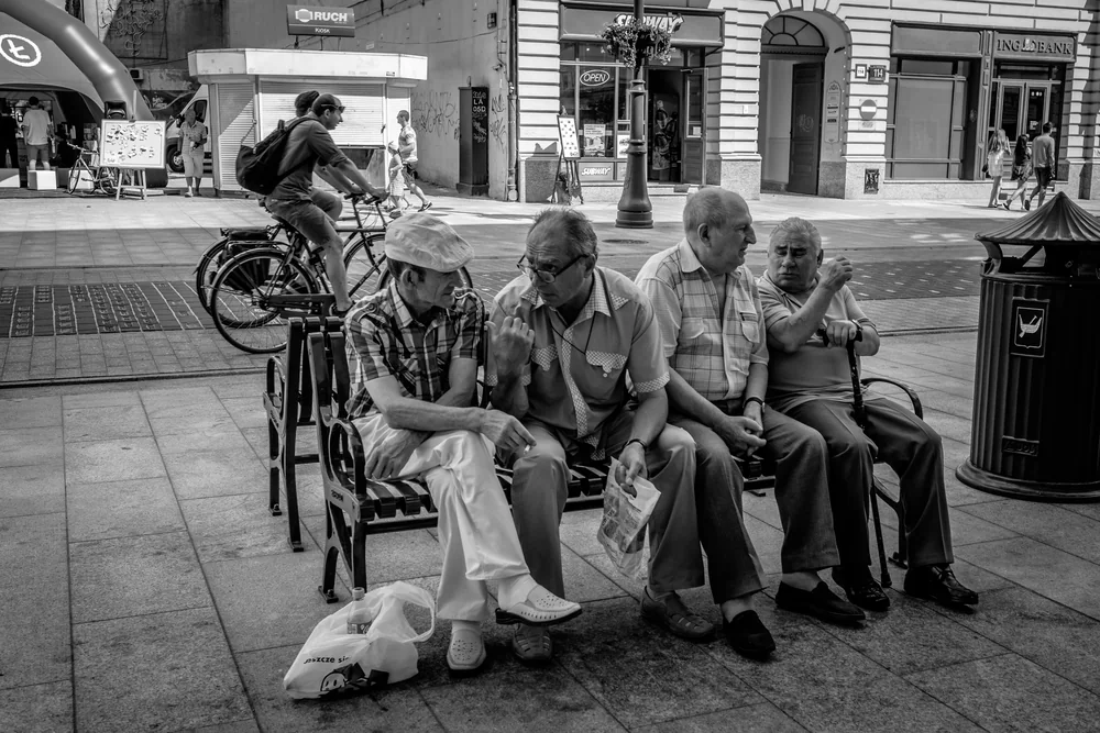 Street Photography in Lodz, Poland - Photo No. 1306 by Przemek Wozny
