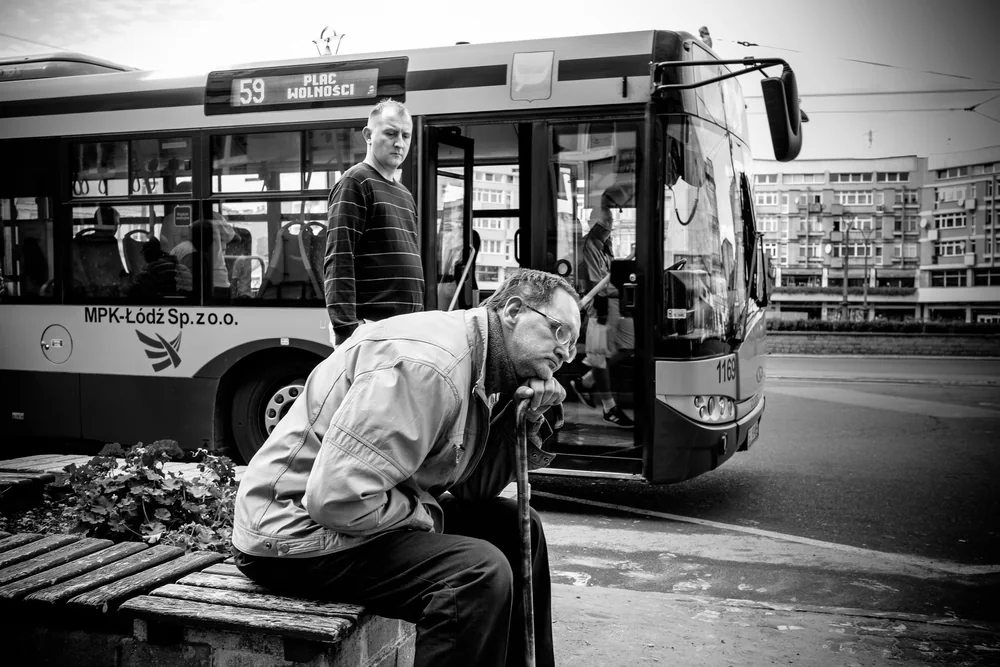 Street Photography in Lodz, Poland - Photo No. 3033 by Przemek Wozny