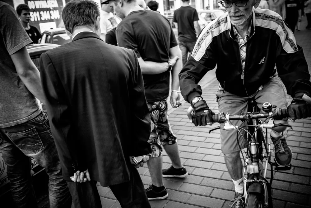 Street Photography in Lodz, Poland - Photo No. 3215 by Przemek Wozny