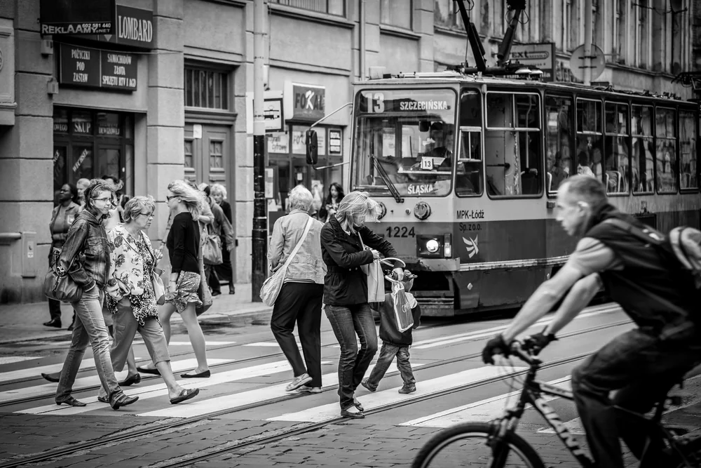 Street Photography in Lodz, Poland - Photo No. 7897 by Przemek Wozny