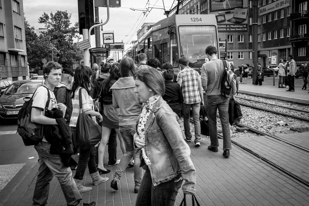 Street Photography in Lodz, Poland - Photo No. 8071 by Przemek Wozny